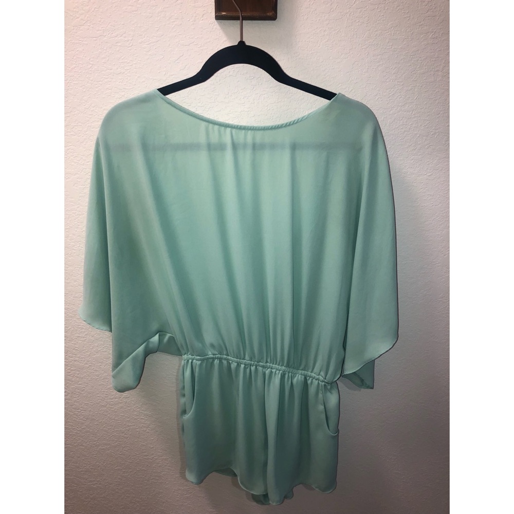 Ark&Co backless romper with tie detail!